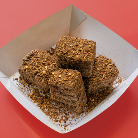 Hot Numbing Korean Fried Tofu