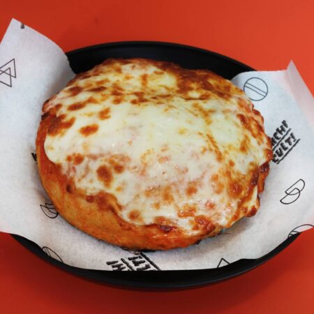 Cheese and Tomato Pizza